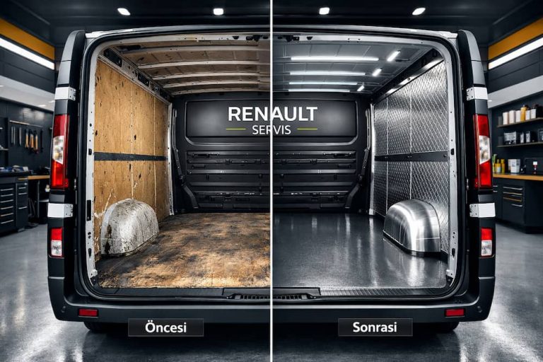 Renault Trafic Panelvan Döşeme ve Kaplama Hizmetleri