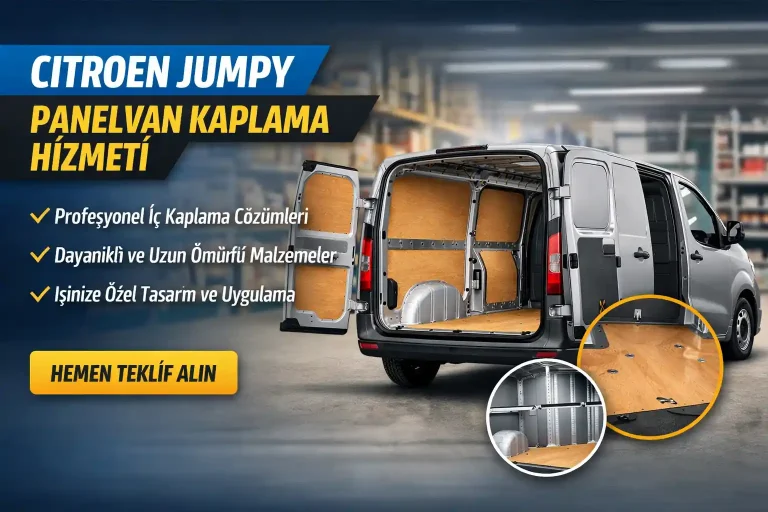 Citroen Jumpy Panelvan Kaplama Hizmeti